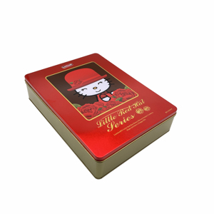 Custom Tinplate Empty Food Grade Cookie <strong>Biscuit</strong> Chocolate Metal Cans Sweets Cake Metal <strong>Tins</strong> Packaging - Product Image 5