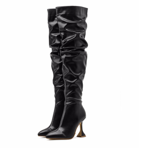 UP-1028D Autumn Women Shoes Thin Heel <strong>Over</strong> the <strong>Knee</strong> <strong>Boots</strong> for Wholesale 35-42size - Product Image 5