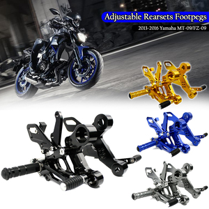 Reposapiés ajustables para motocicleta XXUN, reposapiés de Pedal para Yamaha, Tracer, 900, FZ09, MT09, 2014, <span class=keywords><strong>2015</strong></span>, 2016, - Product Image 3
