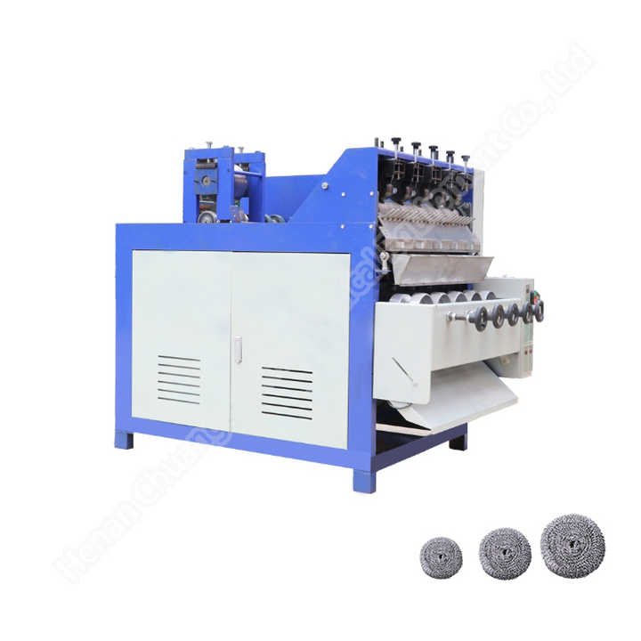 China machinery mesh making cleaning ball wire drawing machine for scourer