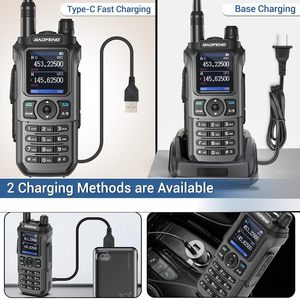<span class=keywords><strong>Baofeng</strong></span> UV-21R Radio double bande portable longue portée Rechargeable talkie-walkie pour adultes K5Plus NOAA réception météo - Product Image 3