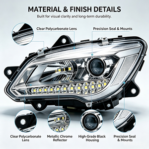 Faro Delantero Derecho Full LED 33100-T7W-S51 para <span class=keywords><strong>Honda</strong></span> HR-V 2016-<span class=keywords><strong>2022</strong></span>, Sistema de Iluminación Automática - Product Image 4