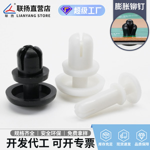 Rivets en nylon de type R Lianyang, clips mâles et femelles en plastique à enfoncer pour carte PC R3 R4 R5 R6 - Product Image 5