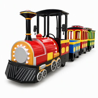 Train électrique pour enfants avec moteur 1200W, 16 places, grande capacité, conduite fluide pour les enfants dans les centres commerciaux et les parcs d'attractions