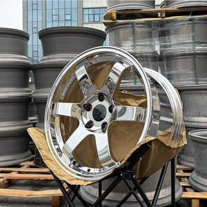 ล้อฟอร์จ <span class=keywords><strong>TE</strong></span>-37 ขนาด 18 19 <span class=keywords><strong>20</strong></span> นิ้ว 5x114.3 5x120 6x139.7 สีโครเมียมเงิน สำหรับรถแข่ง JDM ซูปรา สกายไลน์ ซีวิค ทาโคมา - Product Image 1