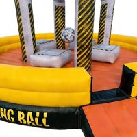 Jeu de boule de démolition gonflable DST en PVC, écologique, diamètre 7m, qualité commerciale, couleurs et logo personnalisés, capacité >500kg