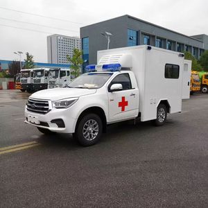 Pick-up à quatre roues motrices à <span class=keywords><strong>une</strong></span> seule rangée de sièges Isuzu, <span class=keywords><strong>ambulance</strong></span> mobile - Product Image 1