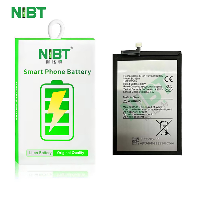 BL-49NI Replacement Battery 4900mAh Original Mobile Phone Batteries for TECNO ITEL A60/A60S/A70/S18/S23/A662LM/A665L/S665L