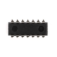 Amplificateur opérationnel à entrée JFET quadruple TL084CN, amplificateur opérationnel à faible bruit et haute vitesse, amplificateur analogique PDIP14