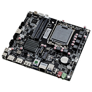 Nueva Placa de PC de escritorio todo en uno Intel H610 Thin Client Mini ITX placa base integrada para tarjeta gráfica DP <span class=keywords><strong>DDR4</strong></span> memoria SATA - Product Image 4