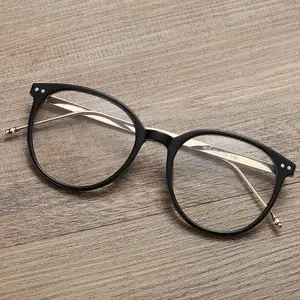 887ใหม่กรอบแว่นตาแฟชั่นวินเทจขนาดใหญ่กรอบแว่นเพ้นท์เล็บออกแบบได้ตามต้องการ