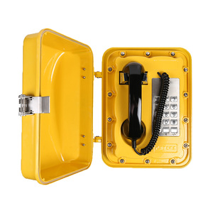 <span class=keywords><strong>Telefono</strong></span> Industriale Resistente alla Corrosione in Lega di Alluminio, Impermeabile, con Tastiera Completa per Uso Ferroviario e in Centrali Elettriche - Product Image 1