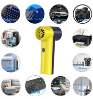 Mini Turbo Jet Fan Moteur Turbine Ventilateur Extérieur Plancher Air Duster Cleaner Portable Rechargeable Jet Turbo Fan