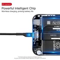 Câble USB Type-C rétractable (0,9 m) à chargement rapide et transfert de données haute vitesse pour S10/S9/S8/Note 9/8 Moto