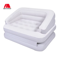 Chaise gonflable pliable moderne en PVC Chaises doubles et canapés Canapé de piscine Vente en gros pas cher