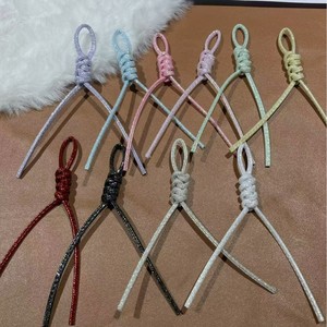 Leather Woven Pendant <b>Charm</b> Colorful Mobile Phone Accessory <b>Bag</b> Decor Spring 2026 - Product Image 4
