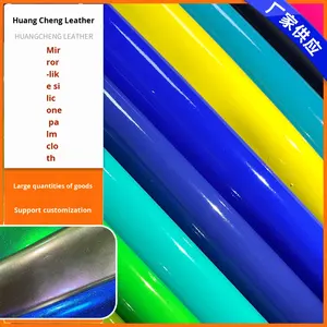 Op Voorraad Pu Lederen Voetbal-En Honkbalhandschoenen Met Spiegelpalm Design Bekleding En Decoratieve Accessoires Sportartikelen - Product Image 2