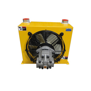 Radiador enfriador de aceite hidráulico para excavadora, ventilador eléctrico estándar de alta calidad, Enfriador de aire hidráulico, intercambiador de calor refrigerado por aire con ventilador - Product Image 4