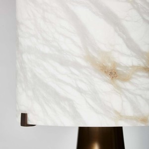Vintage Spanish Marble <b>Table</b> <b>Lamp</b> Led Light E27 <b>Base</b> Switch Control For Bedroom Living Room Hotel Decor - Product Image 4