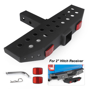 Receptor de enganche para remolque CNSPEED, capacidad de carga de 150 kg, acero negro con reflectores para remolcar camiones - Product Image 3