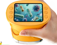 Loupe d'écran numérique, Loupes de bijoutier, Microscopes jouets pour enfants, Loupes d'observation d'insectes avec lumière LED, Télescope d'extérieur