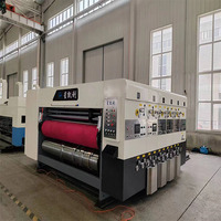 Machine automatique à grande vitesse de fabrication de boîtes en carton Carton ondulé Prix de la machine de fabrication de boîtes en carton