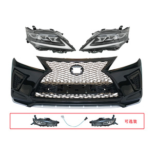 Kit de Conversión de Carrocería Facelift para <span class=keywords><strong>Lexus</strong></span> <span class=keywords><strong>RX</strong></span> <span class=keywords><strong>300</strong></span> 2010 2011 2012 2013 2014 2015, Actualización al Estilo <span class=keywords><strong>2020</strong></span>, Ensamblaje de Parachoques Delantero y Trasero - Product Image 4