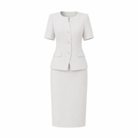 Ensembles de costumes pour femmes, tenues de bureau pour femmes, ensemble deux pièces pour femmes, vêtements d'entreprise OEM ODM
