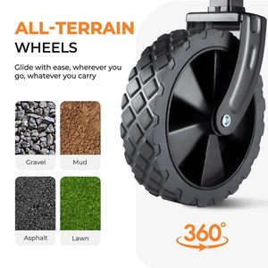 Nhà Máy Trực Tiếp Khung Thép Mini Gấp <span class=keywords><strong>Wagon</strong></span> Cắm Trại Đi Bộ Đường Dài Giỏ Hàng Ngoài Trời Dã Ngoại Bãi Biển Cắm Trại <span class=keywords><strong>Wagon</strong></span> - Product Image 5