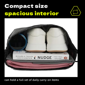 Zaino sportivo leggero con chiusura a coulisse idrorepellente e Design portatile minimalista di grande capacità - Product Image 4