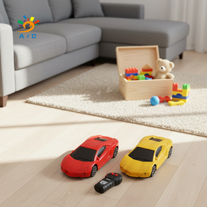 Auto RC AJB 27Mhz a 2 Canali in Plastica ABS, Modello Sportivo Sedan Coupé di Alta Qualità e Convenienza per Bambini - Product Image 1