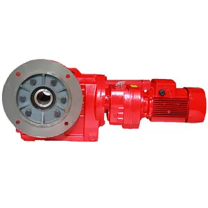 K Series Spiral Bevel Gear Gearbox Mechanical Transmission Servo Motor Gear Reducer Gearbox