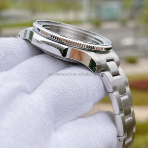 Slonton watch factory OEM ODM nuovissima qualità superiore 316L acciaio inossidabile custom <span class=keywords><strong>case</strong></span> orologio NH35 NH36 NH34 parti orologio - Product Image 6