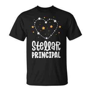 T-shirt Stellar pour l'équipe d'administration de l'école primaire, pour la rentrée scolaire - Product Image 1