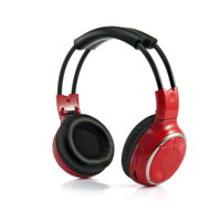 Casque sans fil HIFI Silent Disco supra-auriculaire pour yoga, fête, réunion, examen avec batterie AAA, design pliable INDA RF2008 en gros