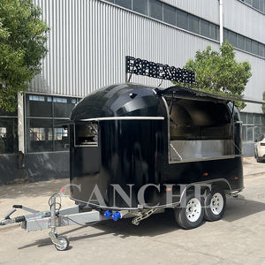 Customized 2025 New Design Stainless Steel Fast Food Trailer Mobile Food Trailers Fully Equipped - Product Image 1