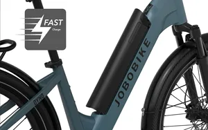 Vélo électrique urbain intelligent et élégant à assistance au pédalage à 5 vitesses, frein hydraulique à charge ultra-rapide, capteur de couple - Product Image 3
