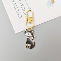 Porte-clés chat, porte-monnaie, pour clés de voiture, cadeaux pour amoureux, femmes, filles, breloques, modèle de porte-clés, commerce extérieur, petits sacs légers, petits cadeaux, en stock