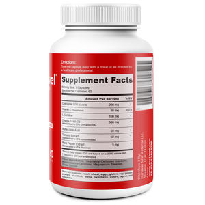 Capsule Premium di CoQ10 con L-<span class=keywords><strong>Carnitina</strong></span> <span class=keywords><strong>e</strong></span> Omega 3 per la Salute del Cuore <span class=keywords><strong>e</strong></span> il Supporto Energetico Servizio di Branding Personalizzato - Product Image 2