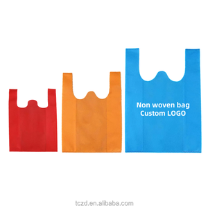 <span class=keywords><strong>Bolsa</strong></span> de Compras Reutilizable de TNT (Tela No Tejida) con Corte en D, Personalizable de Fábrica, Tipo <span class=keywords><strong>Camiseta</strong></span>, de RPET - Product Image 2