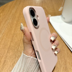 เคสแม่เหล็กซิลิโคนเหลวสำหรับ iPhone <span class=keywords><strong>13</strong></span> 12 14 15 16 <span class=keywords><strong>PRO</strong></span> <span class=keywords><strong>MAX</strong></span> 16 PLUS เคสป้องกันกล้องโลหะสุดหรูพร้อมกล่องขายปลีก - Product Image 6