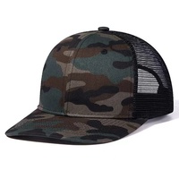Casquette Trucker Courbée Personnalisée en Maille Respirante Coton/Polyester pour l'Extérieur – Modèle Riachard 112