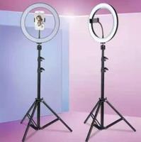 Lampu Selfie Ring LED 26CM (10 Inci) Laris Manis Dengan Tripod 210cm Untuk Live Streaming