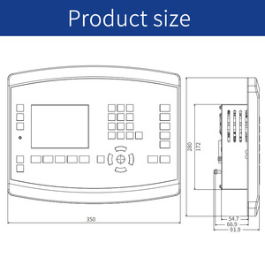 Controlador de Procesos Minebea Intec Instrument 5 con Carcasa de Acero Inoxidable y Aplicación BASIC - Product Image 4