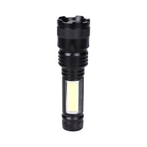 Linterna Ningbo Zoom 18650 Recargable con Luz Lateral COB, Iluminación para Camping y Exteriores - Product Image 1