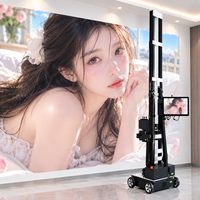 Meilleure machine d'impression murale verticale numérique multifonctionnelle à encre UV DX7 pour différents matériaux, imprimante murale, machine murale