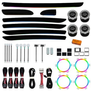 Éclairage d'ambiance TMPRO 64 couleurs LED 12V 3-5W avec modes de rythme musical multiples pour accessoires intérieurs Audi A3 2014-2020 - Product Image 5
