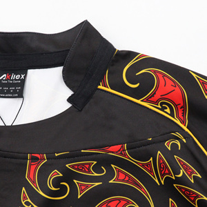 OEM批发高品质定制短袖橄榄球运动衫 - Product Image 5