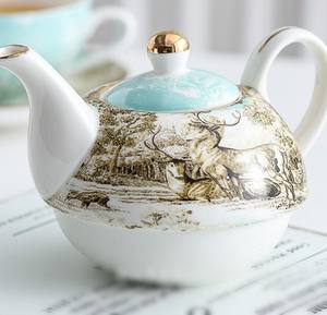 Juego de té con platillo y <span class=keywords><strong>taza</strong></span> de té, conjunto de té de la tarde - Product Image 3