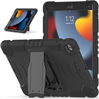 Coque de protection pour tablette iPad 10.2 7e 8e 9e génération avec béquille en silicone pour enfants, vente chaude